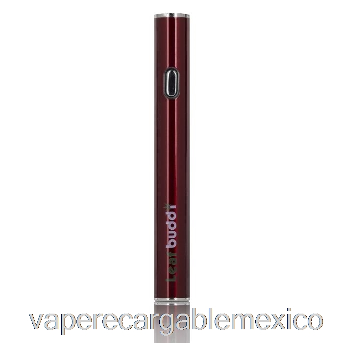 Vape Recargable Leaf Buddi Mini 280mah Batería Rojo
